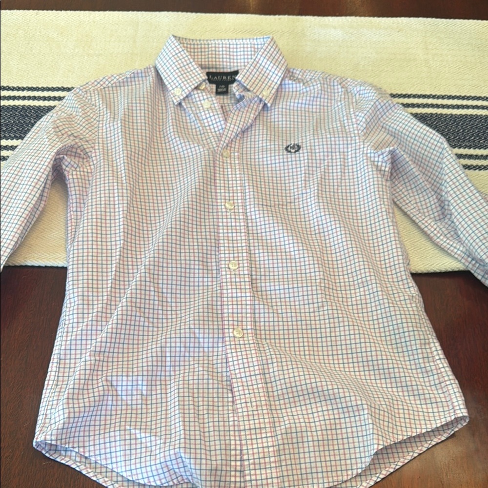 Ralph Lauren boys  Plaid Shirt